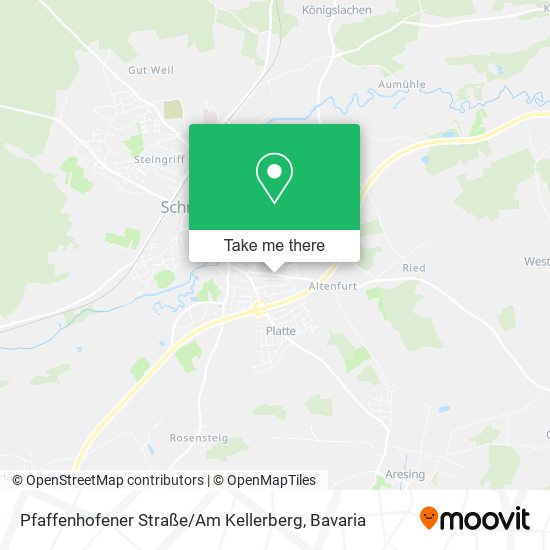 Pfaffenhofener Straße / Am Kellerberg map