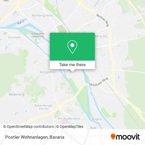 Карта Postler Wohnanlagen