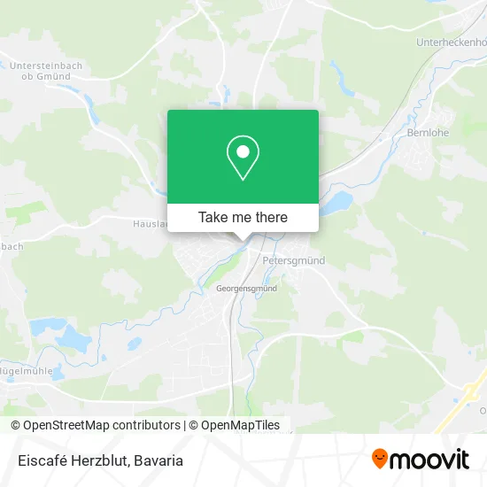 Карта Eiscafé Herzblut