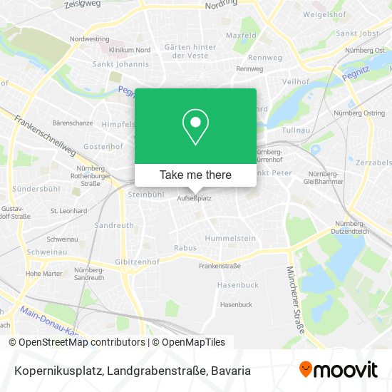 Kopernikusplatz, Landgrabenstraße map