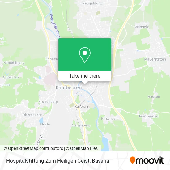 Карта Hospitalstiftung Zum Heiligen Geist