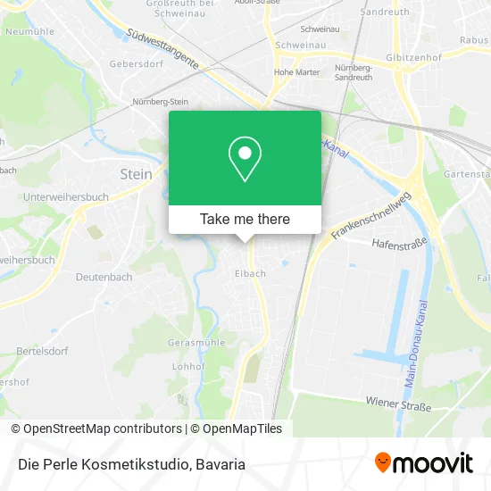 Карта Die Perle Kosmetikstudio