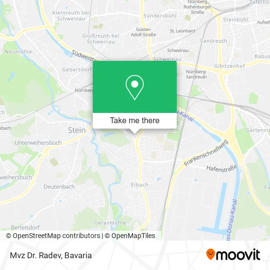 Карта Mvz Dr. Radev