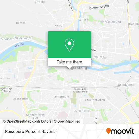 Карта Reisebüro Petschl