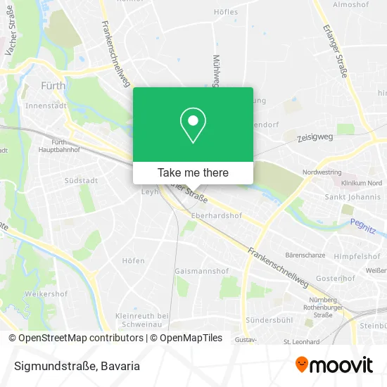Карта Sigmundstraße