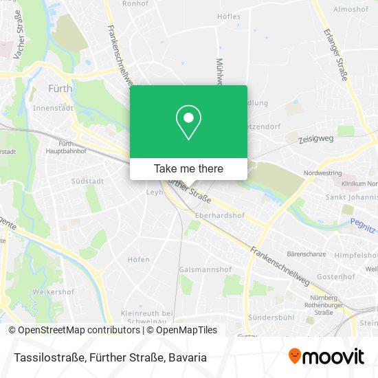 Tassilostraße, Fürther Straße map