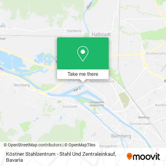 Карта Köstner Stahlzentrum - Stahl Und Zentraleinkauf