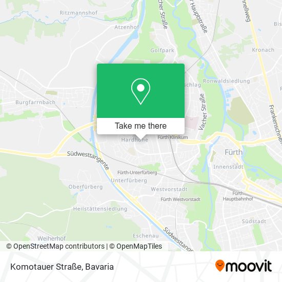 Komotauer Straße map