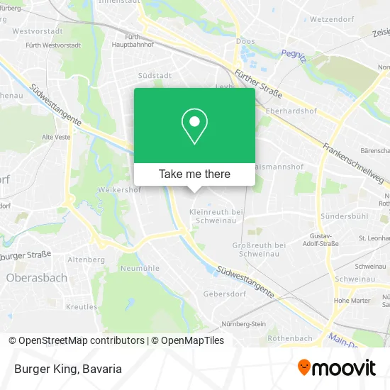Карта Burger King