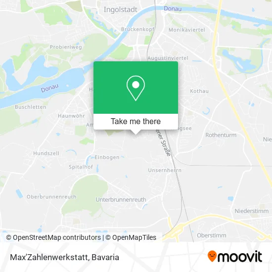 Карта Max'Zahlenwerkstatt