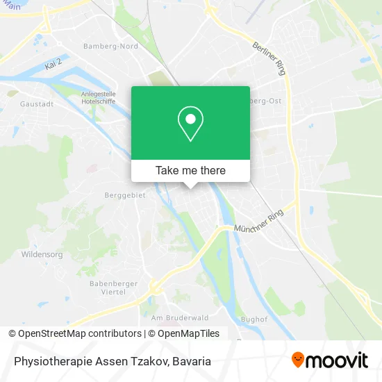 Карта Physiotherapie Assen Tzakov