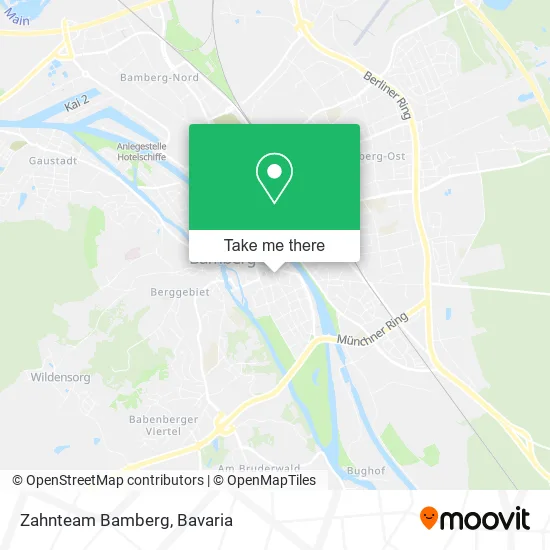 Карта Zahnteam Bamberg