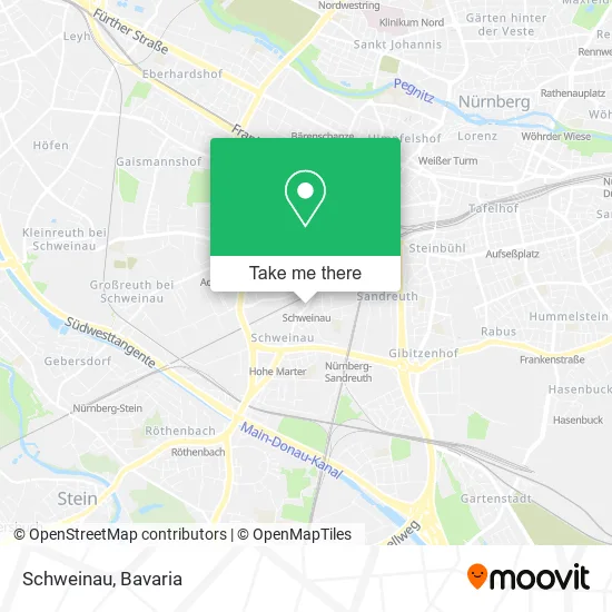 Карта Schweinau