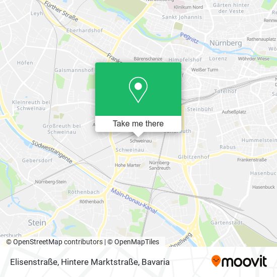 Elisenstraße, Hintere Marktstraße map