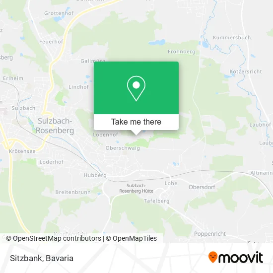 Карта Sitzbank