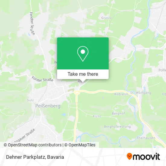 Карта Dehner Parkplatz