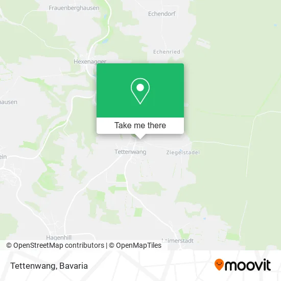 Карта Tettenwang