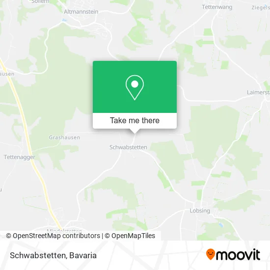 Карта Schwabstetten