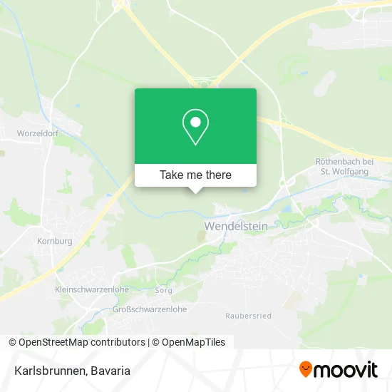 Карта Karlsbrunnen