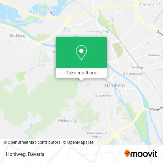 Карта Hohlweg