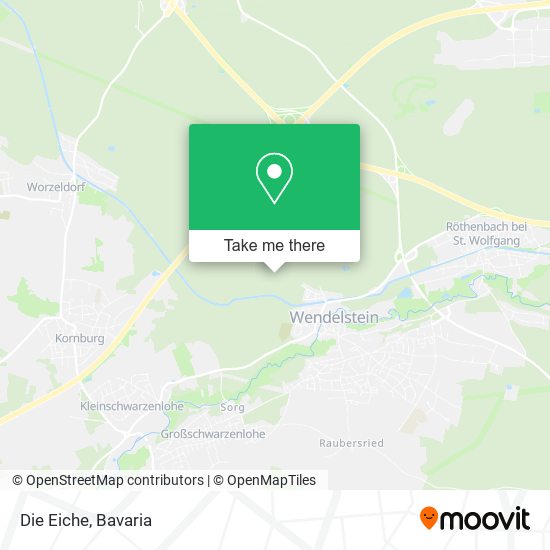 Карта Die Eiche