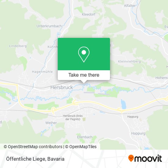 Öffentliche Liege map