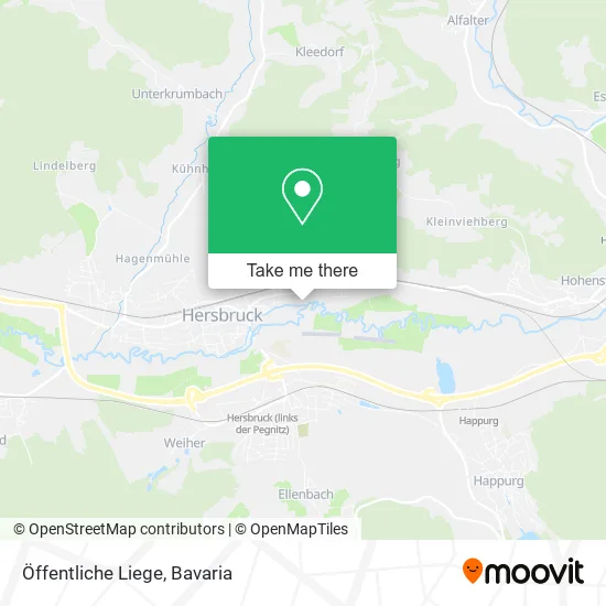 Карта Öffentliche Liege