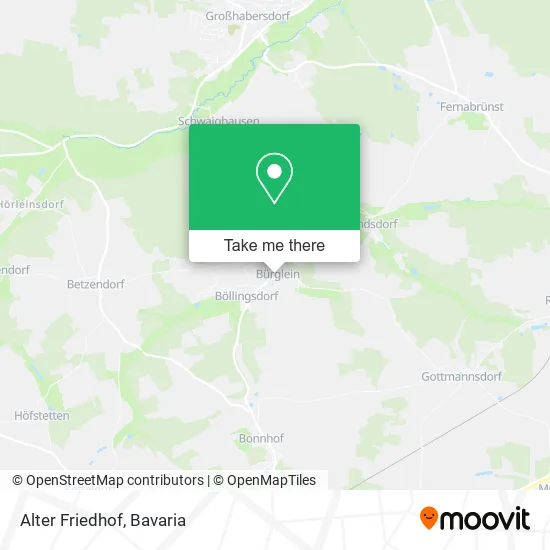 Alter Friedhof map