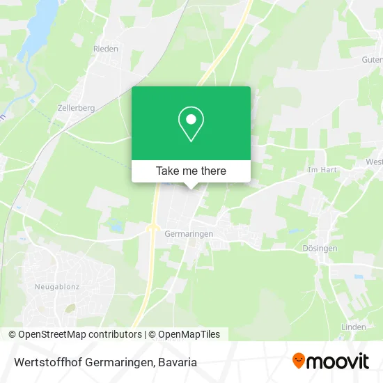 Wertstoffhof Germaringen map