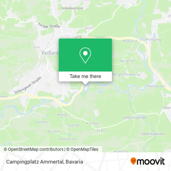 Карта Campingplatz Ammertal