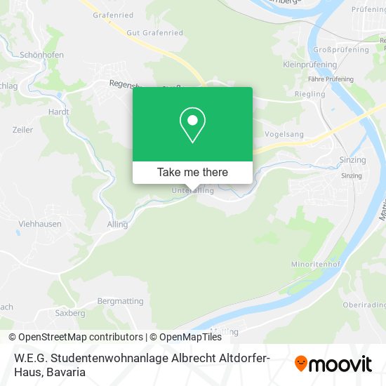W.E.G. Studentenwohnanlage Albrecht Altdorfer-Haus map