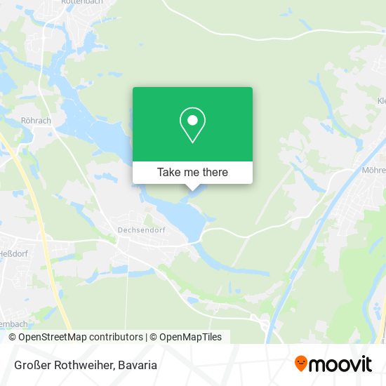 Карта Großer Rothweiher