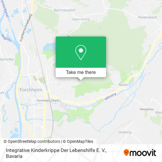 Карта Integrative Kinderkrippe Der Lebenshilfe E. V.