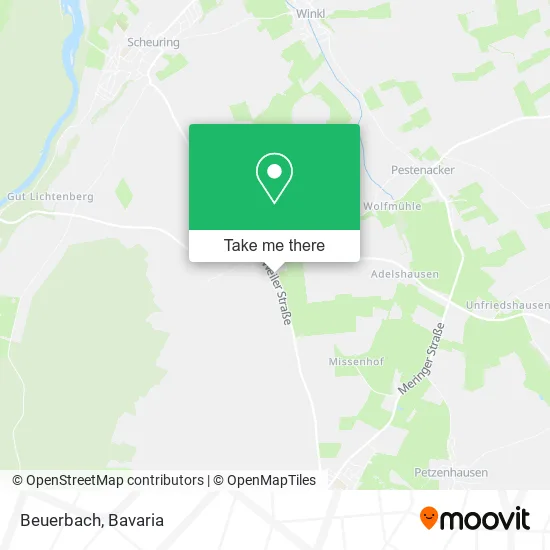 Карта Beuerbach
