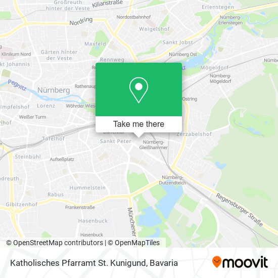 Katholisches Pfarramt St. Kunigund map