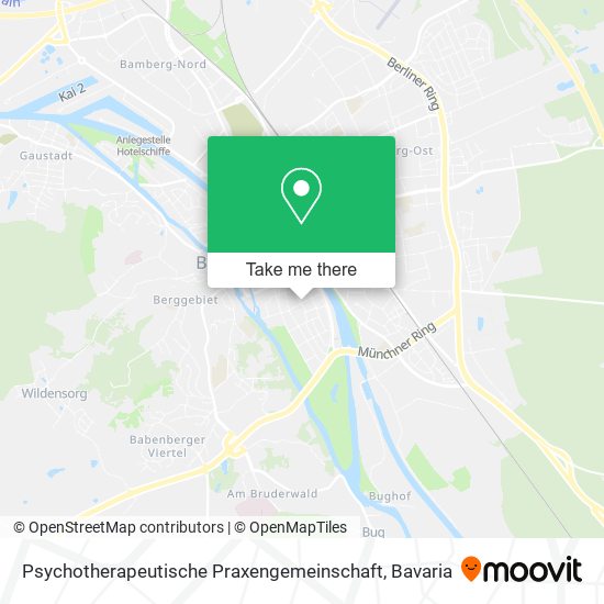 Psychotherapeutische Praxengemeinschaft map