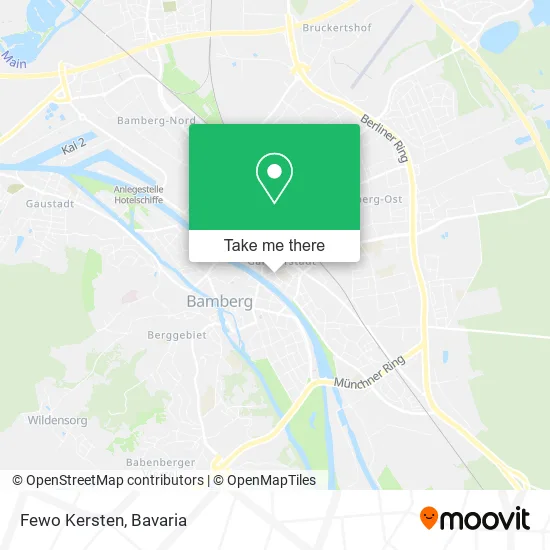 Карта Fewo Kersten
