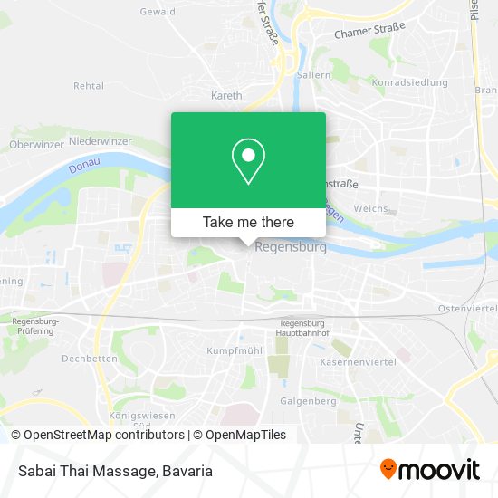 Sabai Thai Massage map