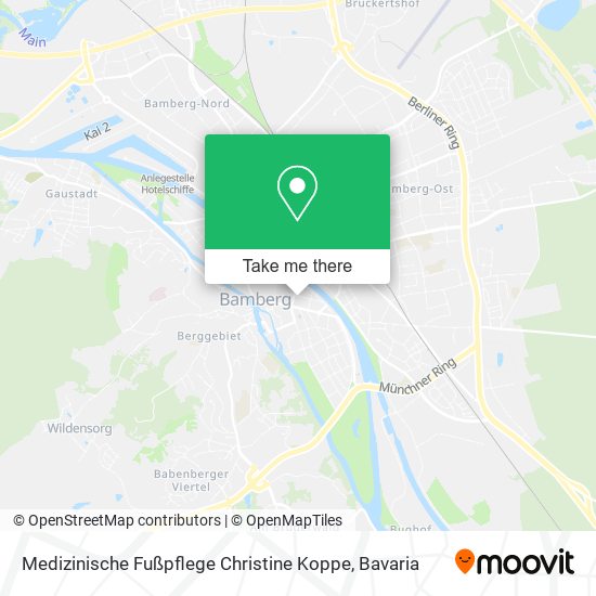 Medizinische Fußpflege Christine Koppe map