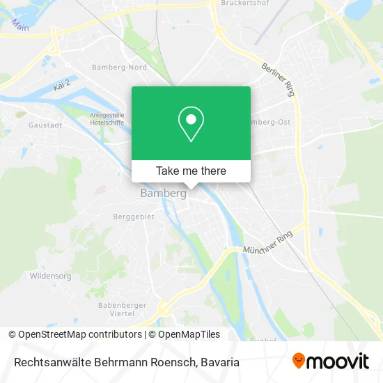 Карта Rechtsanwälte Behrmann Roensch