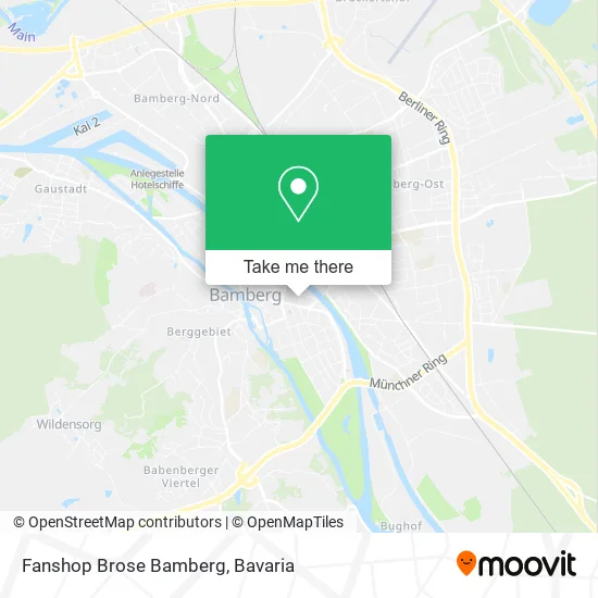 Карта Fanshop Brose Bamberg