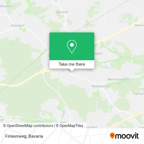 Finkenweg map