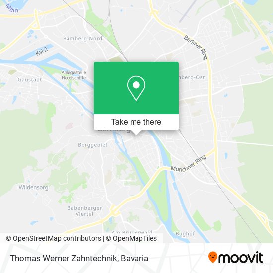 Thomas Werner Zahntechnik map