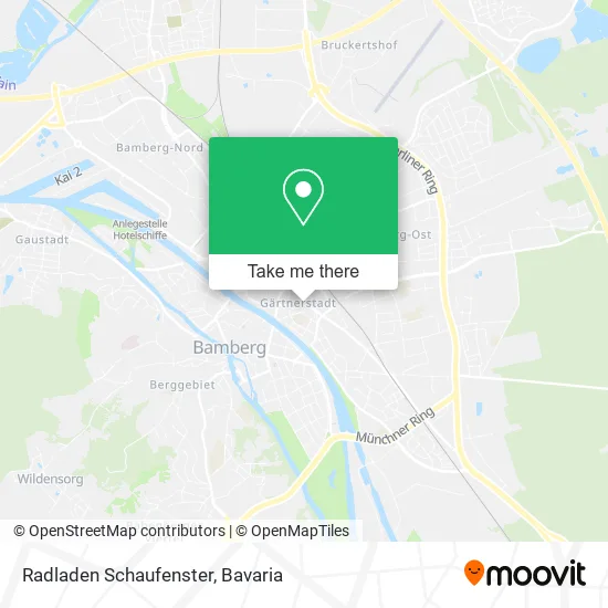 Карта Radladen Schaufenster