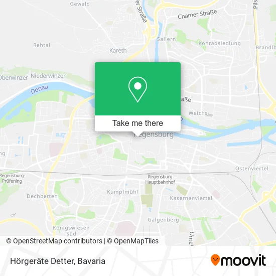 Карта Hörgeräte Detter