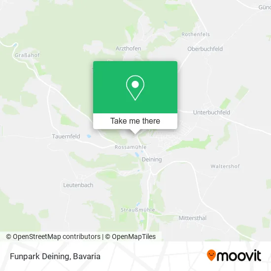 Карта Funpark Deining