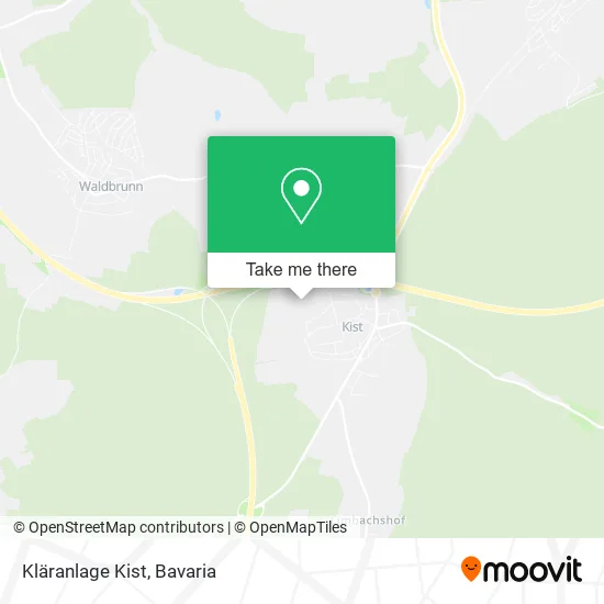 Карта Kläranlage Kist