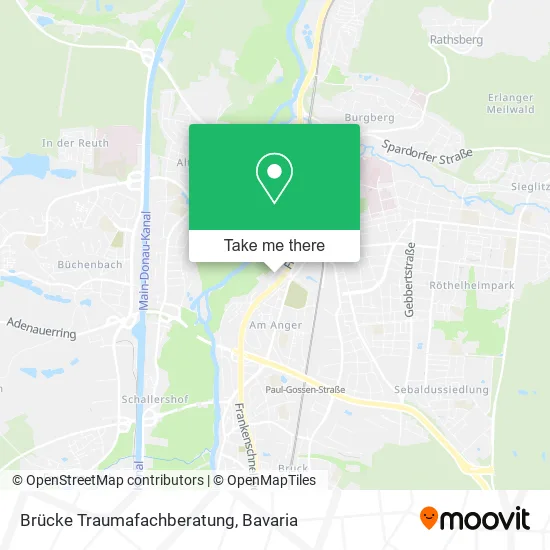 Карта Brücke Traumafachberatung