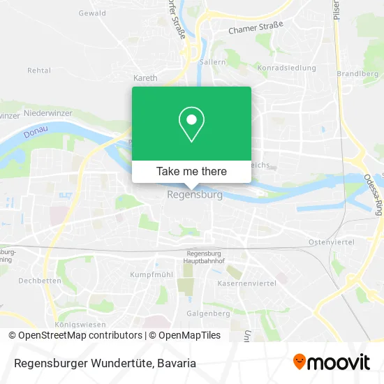 Карта Regensburger Wundertüte