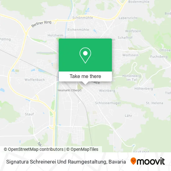 Карта Signatura Schreinerei Und Raumgestaltung